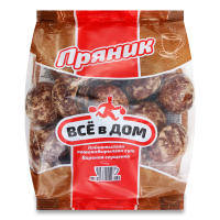 Пряники Всё в Дом Варёная Сгущенка 300гр фл/п