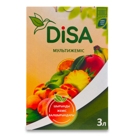Нектар с Мякотью Мультифрукт Disa т/п 3л