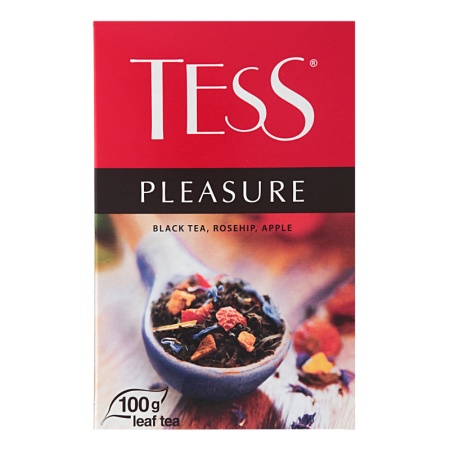 ЧАЙ TESS PLEASURE ЧЕРН ШИПОВНИК/ЯБЛОКО 100ГР КОР