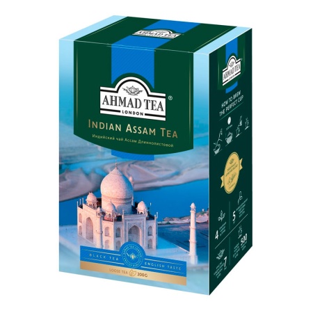 Чай Ahmad Tea Индийский Длиннолист 200гр Кор