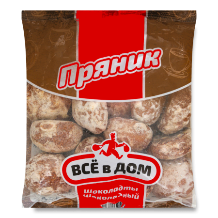 Пряники Шоколадные Мини Всё в Дом м/у 350г
