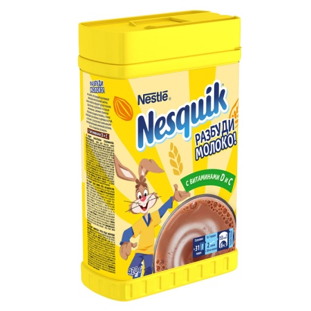 какао-напиток Nesquik Быстрорастворимый Обогащенный 420гр Бан