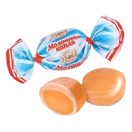 Карамель Roshen Молочная Капля кг