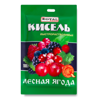 Кисель Быстрорастворимый Лесная Ягода Royal Food м/у 100г