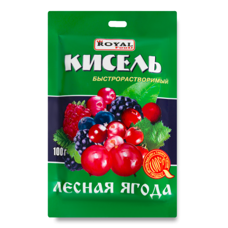 Кисель Быстрорастворимый Лесная Ягода Royal Food м/у 100г