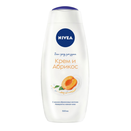 Гель д/душа Nivea Крем и Абрикос 500мл фл
