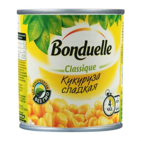 Кукуруза Сладкая Classique Bonduelle ж/б 170г