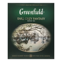 Чай Черный Байховый с Ароматом Бергамота Earl Grey Fantasy Greenfield к/у 100х2г Чай Черный Байховый с Ароматом Бергамота Earl Grey Fantasy Greenfield к/у 100х2г