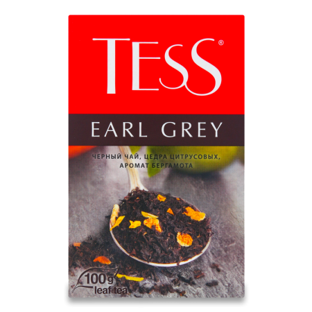 Чай Tess Байховый с Цедрой Цитруса и Аромотом Бергамота Черн 100гр Кор Чай Tess Байховый с Цедрой Цитруса и Аромотом Бергамота Черн 100гр Кор
