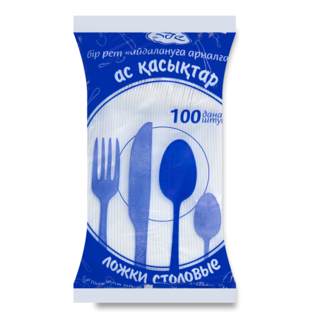 Ложки Одноразовые Столовые 100шт п/п