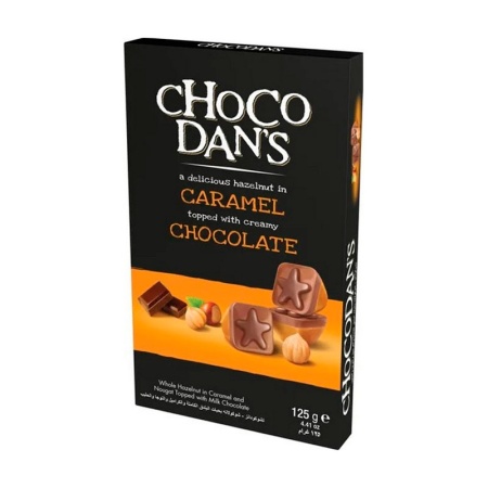 Конфеты Solen Chocodans 125гр Кор