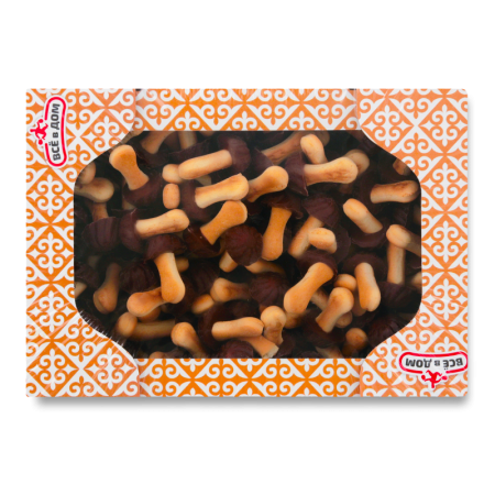 Печенье Грибочки Всё в Дом к/у 400г