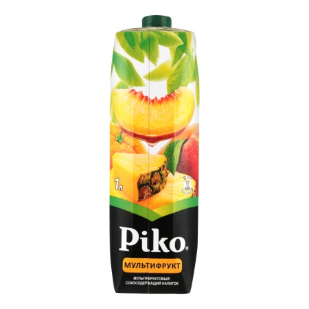 Напиток Сокосодержащий Мультифрукт Piko т/п 1л