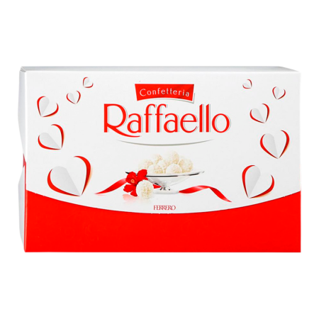 Конфеты Ferrero Raffaello с Цельным Миндальным Орехом в Кокосовой Обсыпке 90гр Кор