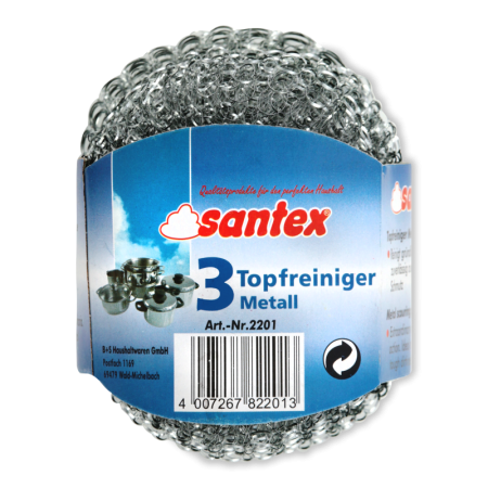 Спираль Металлическая Для Мытья Посуды Santex 1шт