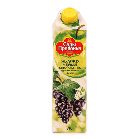 Сок Сады Придонья Ябл Черная Смородина 1л Tga