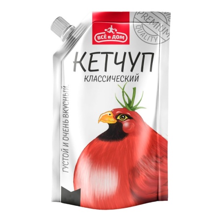 Кетчуп Всё в Дом Классический 200гр д/п