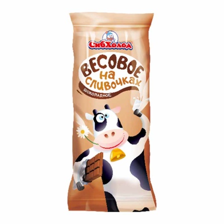 Мороженое Сибхолод Весовое на Сливочках Шок 800гр фл/п
