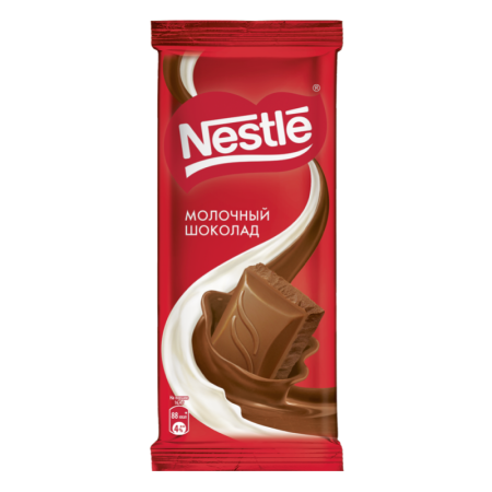 Шоколад Nestle Молочный 82гр фл/п