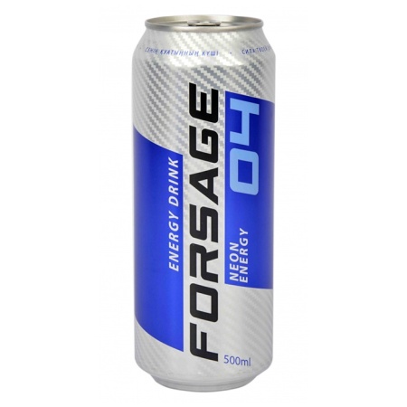 Напиток Forsage 04 Neon Energy Энергетический 500мл ж/б