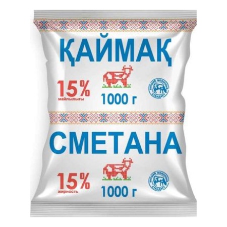 Сметана Петропавловская 15% 1000гр Tfa