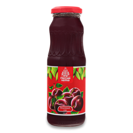 Сок Вишневый Песня Лета с/бут 0.25л