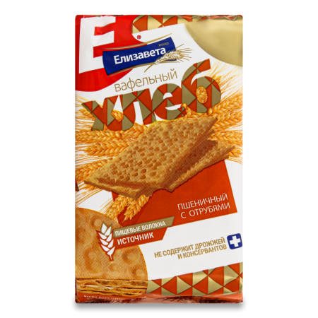 Хлеб Пшеничный с Отрубями Вафельный Елизавета м/у 85г