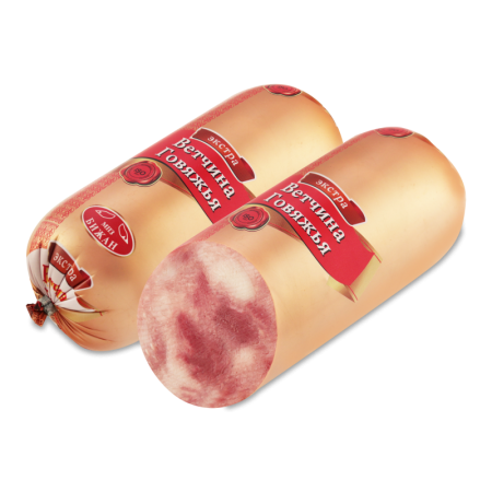 Колбаса Вареная Экстра Ветчина Говяжья Бижан кг