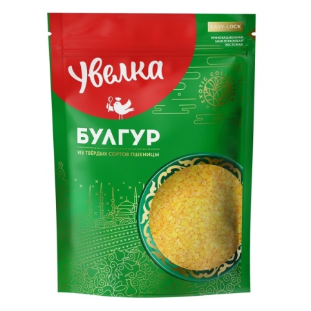 Крупа Увелка Булгур Пшеничная 450гр стаб/б
