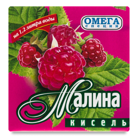 Кисель Малина Омега Специи м/у 170г