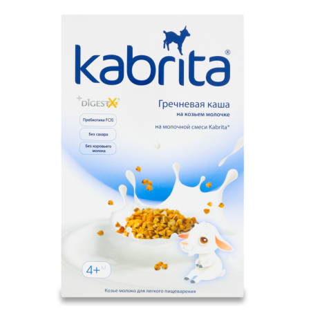 Каша Kabrita Гречневая на Козьем Молоке 4+ 180гр Кор