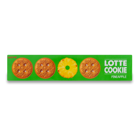 Печенье Lotte Cookie Pine Apple 105гр Кор