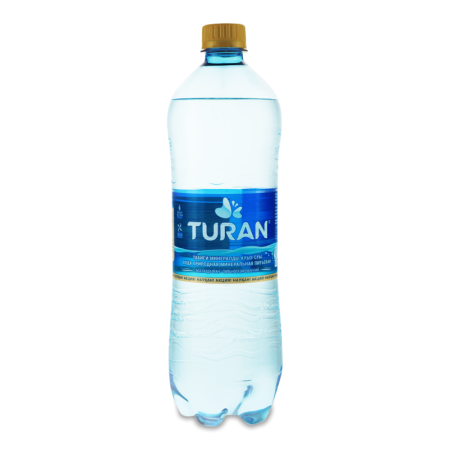 Вода Turan Природная Минеральная Газ 1л п/б Вода Turan Природная Минеральная Газ 1л п/б