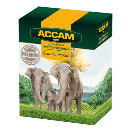 Чай Ассам Классич Гранул 100гр Кор
