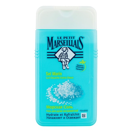 Гель le Petit Marseillais Морская Соль д/душа 250 мл фл