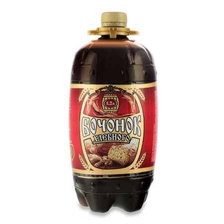 Напиток Безалкогольный Газированный Квасной Бочонок Хлебного п/бут 1.2л