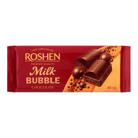 Шоколад Roshen Пористый Молочный 80гр фл/п