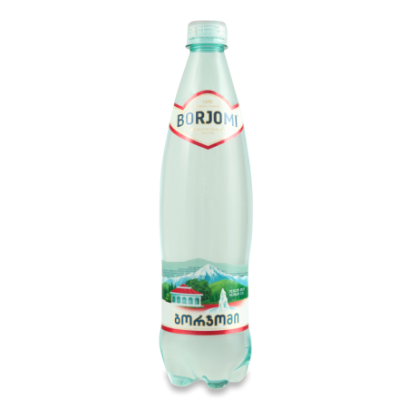 Вода Минеральная Природная Питьевая лечебно-столовая Гидрокарбонатная Натриевая Газированная Borjomi п/бут 0.75л