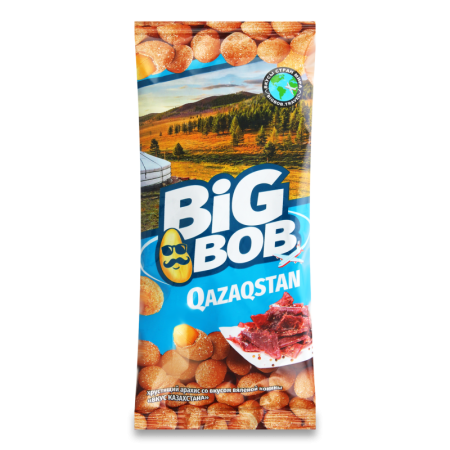 Арахис со Вкусом Вяленой Конины Qazaqstan Big Bob м/у 50г