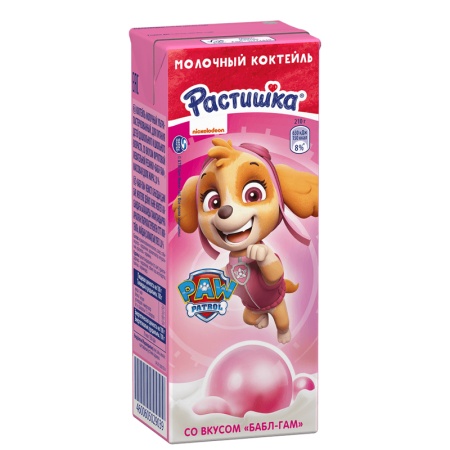 Коктейль Мол Растишка бабл-гам 210гр тт/б