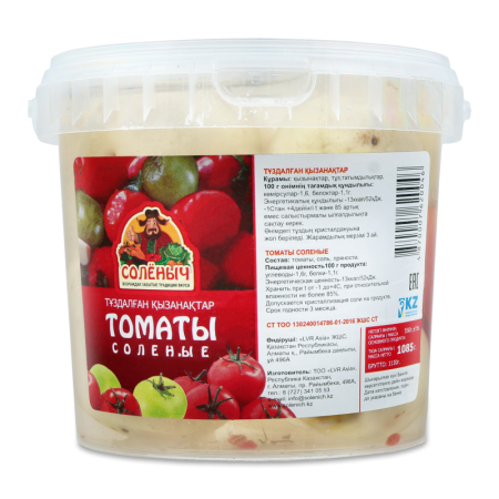 Томаты Соленыч Соленые 1000гр Вед Томаты Соленыч Соленые 1000гр Вед