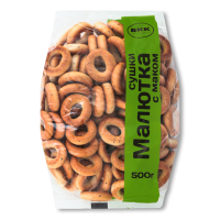 Сушки с Маком Малютка Бкк м/у 500г Сушки с Маком Малютка Бкк м/у 500г