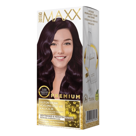 Крем Краска Для Волос Maxx Deluxe Premium 3 66 Марокканский Инжир