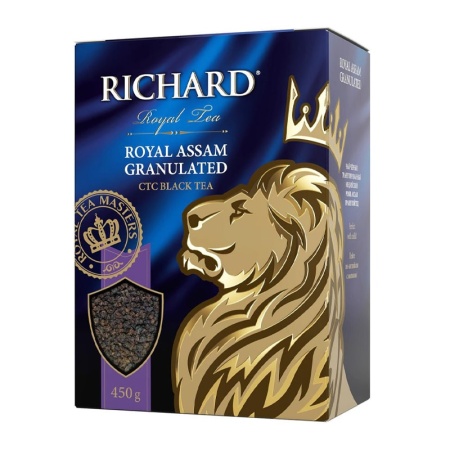 Чай Richard Royal Assam Granulated Черн Гранул 450г Кор