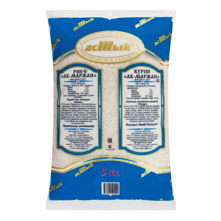 Рис ақ-маржан Астык м/у 5кг