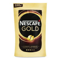Кофе Nescafe Gold 220гр д/п