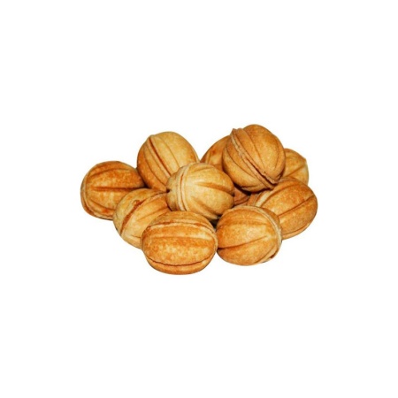 Печенье Песочное Всё в Дом Орешки со Сгущенкой 500гр Конт