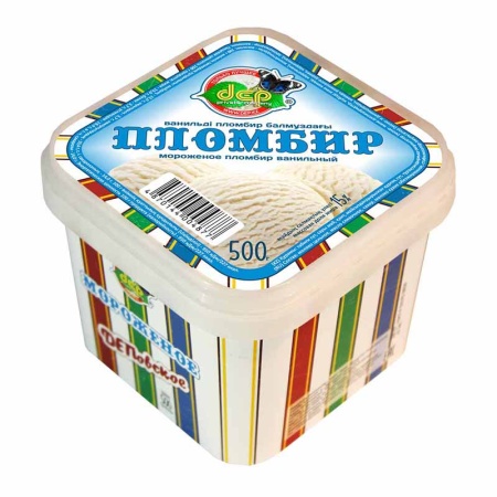 Мороженое Деп Пломбир 500гр Конт
