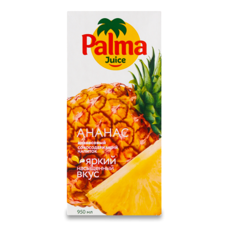 Сок Palma Ананас 1л Кбл