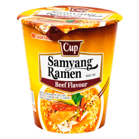 Лапша Samyang Beef Flavor Ramen 65гр Стак